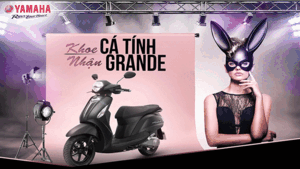 Mua sắm thả ga, trúng xe Yamaha Grande tại City Sale 2017
