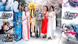 Khắc Việt hé lộ clip hậu trường 'cosplay' thành nhân vật kiếm hiệp