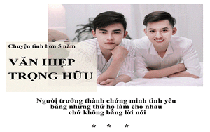 Chuyện tình suốt hơn 5 năm của cặp trai đẹp khiến nhiều người ngưỡng mộ