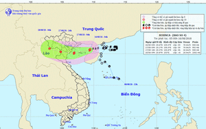 Bão số 4 giật cấp 11 đi vào phía Đông vịnh Bắc Bộ: Bộ Quốc phòng huy động nửa triệu người ứng phó