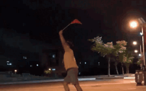 Clip màn đi bão mừng U23 thắng Syria 'chất nhất quả đất' của nam du học sinh ĐH Thượng Hải