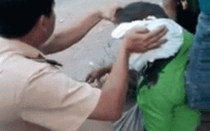 Vụ chiến sĩ CSGT cởi áo cầm máu cho người bị tai nạn gây xúc động: 'Tôi không kịp nghĩ gì, chỉ cố cầm máu cho nạn nhân rồi gọi xe cấp cứu'