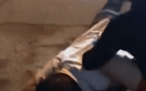 Cận cảnh hiện trường vụ tài xế taxi bị ô tô cán qua người, vợ hốt hoảng gọi điện cầu cứu