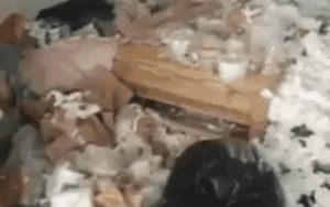 Thêm một 'cao thủ ở bẩn' rác phòng ngủ chất cao vài mét khiến ai nhìn thấy tái mặt