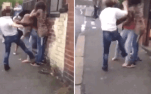 Đánh ghen nhân tình của bạn trai tơi tả giữa phố, phản ứng những người xung quanh càng sốc hơn