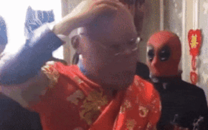 Cuồng Avengers, chú rể hóa thân thành Thanos đi đón dâu