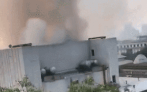 Cháy lớn khu sân khấu tại Cung Văn hóa hữu nghị Việt Xô trước giờ liveshow ca nhạc