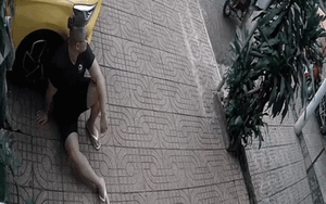 Đang mơ màng quay clip 'sống ảo', thanh niên bất ngờ chạy thục mạng vì lý do dở khóc dở cười này