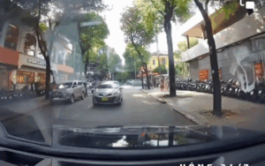 Bất ngờ lấn làn rồi tông vào ô tô ngược chiều, dân mạng chỉ thêm lỗi của tài xế