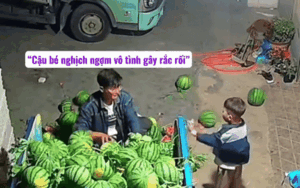 Con trai nghịch ngợm vô tình gây rắc rối, ông bố ứng xử nhận cơn mưa lời khen