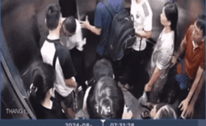 Thót tim cảnh thang máy rơi tự do 18 tầng tại chung cư Linh Đàm, Hà Nội