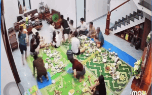 Bé trai khiến cả nhà hoảng loạn, xem lại camera vẫn còn thót tim