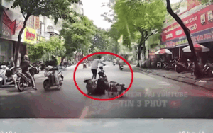 Thiếu niên lái xe gây va chạm với người phụ nữ lớn tuổi, hành động tiếp theo càng gây xôn xao