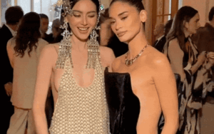 Hai sao nữ diện mốt 'thả rông' ở sự kiện: Một người gặp sự cố trang phục, nở nụ cười gượng gạo trước ống kính