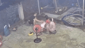 Đang nướng BBQ vui vẻ, cả gia đình hoảng hốt vì sự cố bất ngờ