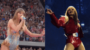 Cùng diện đồ diễn ngắn táo bạo, vì sao Taylor Swift lại được khen hết lời còn Lisa bị chê phản cảm?
