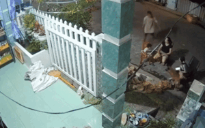 Người phụ nữ 'nổ đom đóm mắt' khi đang ngồi trước nhà, xem camera ai cũng ngỡ ngàng