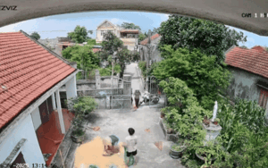 Video: Cả nhà đang cào lúa chạy mưa, ấm lòng khi nhận được sự giúp đỡ của hàng xóm