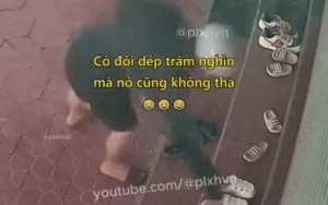 Clip: Thức dậy thấy mất đôi dép, chủ nhà check camera liền 'cạn lời'