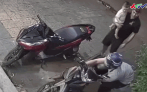 Clip: Bị 'tóm sống' khi đang bẻ khoá xe máy, tên đạo chích có thái độ gây chú ý