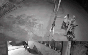 Clip: Bé gái nhỏ đứng một mình ở lề đường, gia đình xem camera mà đau lòng