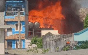 Clip: Cháy lớn ở quán cà phê nổi tiếng TP.HCM