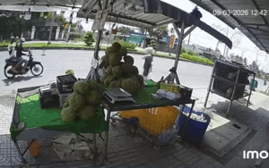 Clip: 2 thanh niên trộm sầu riêng, cái kết khiến nhiều người hả hê vô cùng
