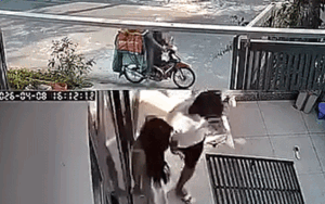 Shipper gọi hai vợ chồng ra cửa rồi nói 3 từ, chủ nhà lập tức trích camera đăng lên mạng