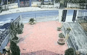 Thấy sân bất ngờ đầy chất bẩn, chủ nhà check camera liền thấy cảnh đáng sợ