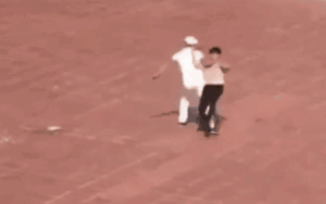 Sự thật thông tin bảo vệ một trường phổ thông ở Thái Bình đánh học sinh giữa sân trường