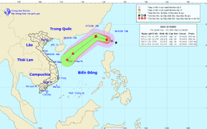 Biển Đông có thể sắp đón liên tiếp 3 cơn bão