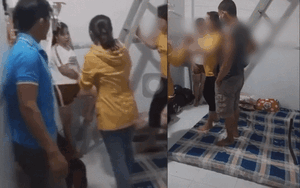Bắt quả tang chồng cùng nhân tình trong nhà trọ, vợ vơ tiền ném thẳng vào mặt chồng kèm câu chốt cực gắt