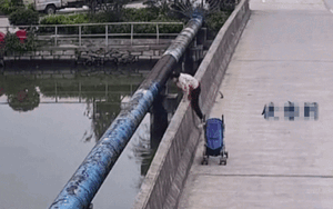 Mẹ đẩy con lên cầu rồi nhảy sông tự tử, hành động cuối cùng khiến nhiều người xót xa