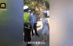 Bị cảnh sát giao thông 'túm', bà cô rút giày tấn công rồi nhận cái kết 'đắng ngắt' ngay sau đó