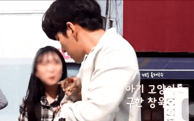 Fan phát sốt với hình ảnh Ji Chang Wook nằm rạp xuống cống cứu 'quàng thượng' mèo bất chấp hình tượng Ảnh 2