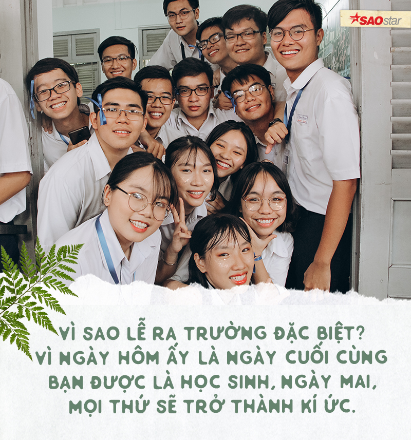 Chia tay tuổi học trò theo cách của chuyên Lê Hồng Phong: Là nước mắt, là nụ cười và cả thanh xuân rực rỡ Ảnh 4