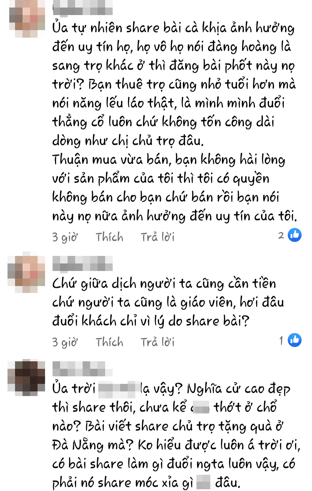 Chia sẻ bài viết của chủ trọ tốt bụng khác, cô gái bị đuổi khỏi nhà thuê giữa mùa dịch Ảnh 4