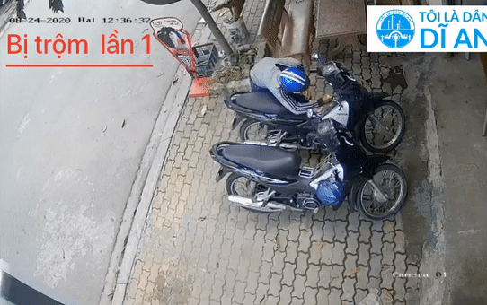Clip: Phản ứng siêu nhanh nhạy của gia chủ khi chiếc xe máy 2 lần bị trộm 'viếng thăm' Ảnh 2