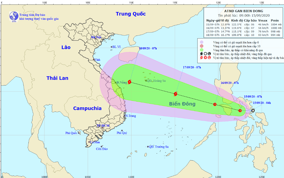 Áp thấp nhiệt đới sắp di chuyển vào Biển Đông, có khả năng mạnh lên thành bão Ảnh 2