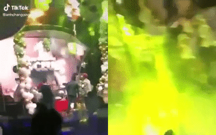 Clip: Khoảnh khắc đáng sợ khi quả bóng sinh nhật bốc cháy thiêu rụi quán bar X5 khiến 3 cô gái tử vong Ảnh 2