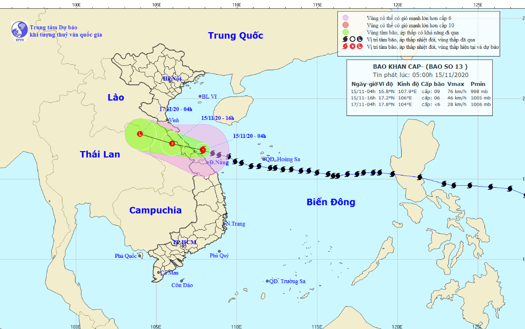 Bão số 13 giật cấp 12 đổ bộ vào Hà Tĩnh - Thừa Thiên Huế Ảnh 2