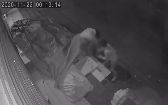 Clip: Người phụ nữ dắt con trai cầm theo cả xô đi trộm hoa quả lúc nửa đêm gây phẫn nộ Ảnh 2