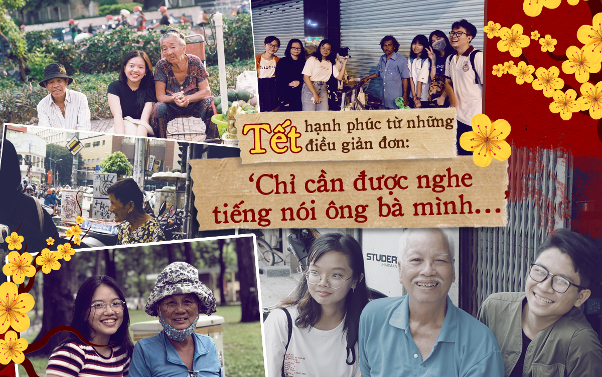 Tết hạnh phúc từ những điều giản đơn: 'Chỉ cần được nghe tiếng nói ông bà mình…' Ảnh 2