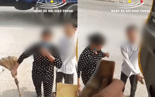 Đôi vợ chồng dọa 'cởi đồ', tay cầm đá và cán chổi đòi tài xế trả 100 nghìn vì đỗ xe chắn trước cửa nhà Ảnh 2