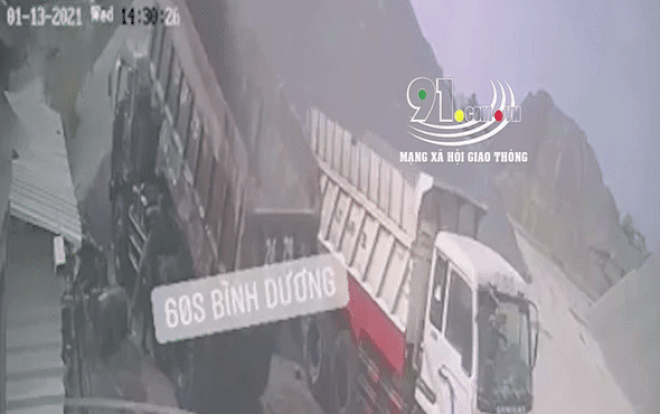 Chủ xe bị đè tử vong khi ngó đầu kiểm tra thùng xe ben đang hạ, khoảng khắc cuối cùng gây ám ảnh Ảnh 2