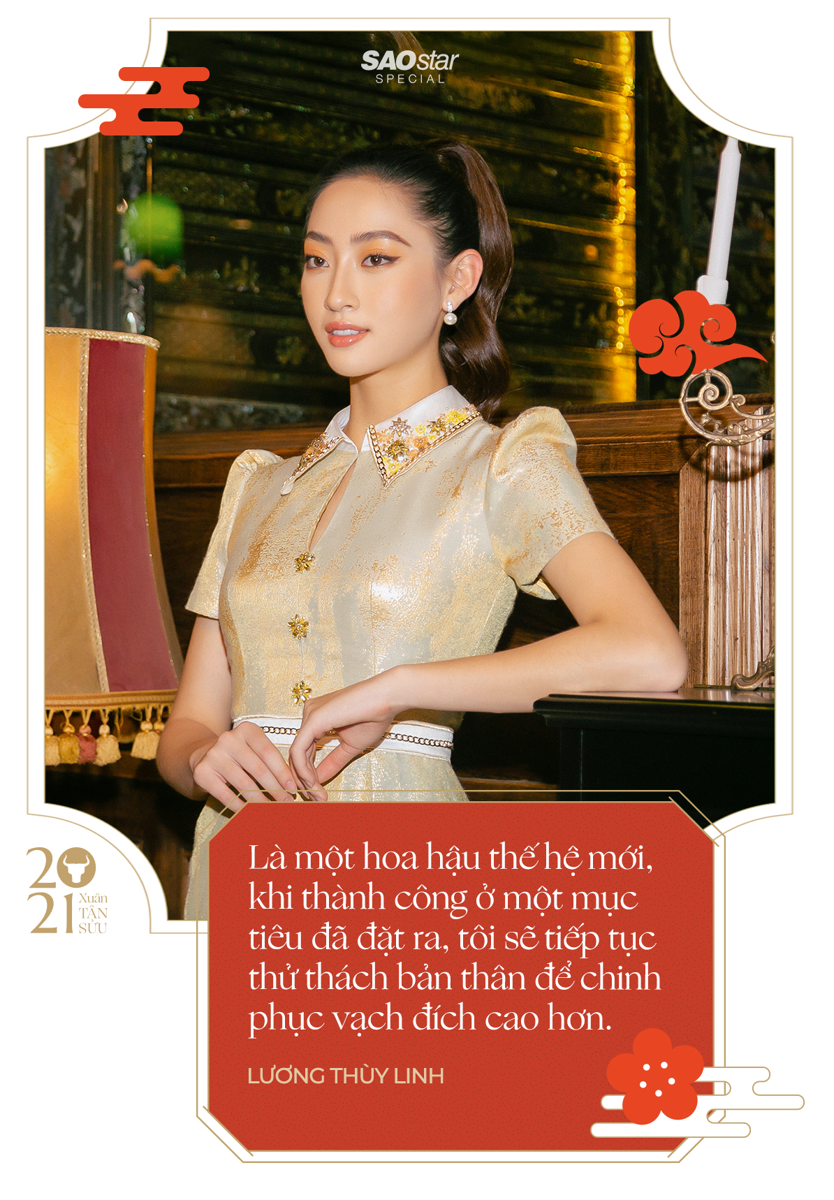 Hoa hậu Thế giới Việt Nam Lương Thùy Linh: 'Tri thức và sự thông minh chính là tài năng đặc biệt của tôi' Ảnh 4