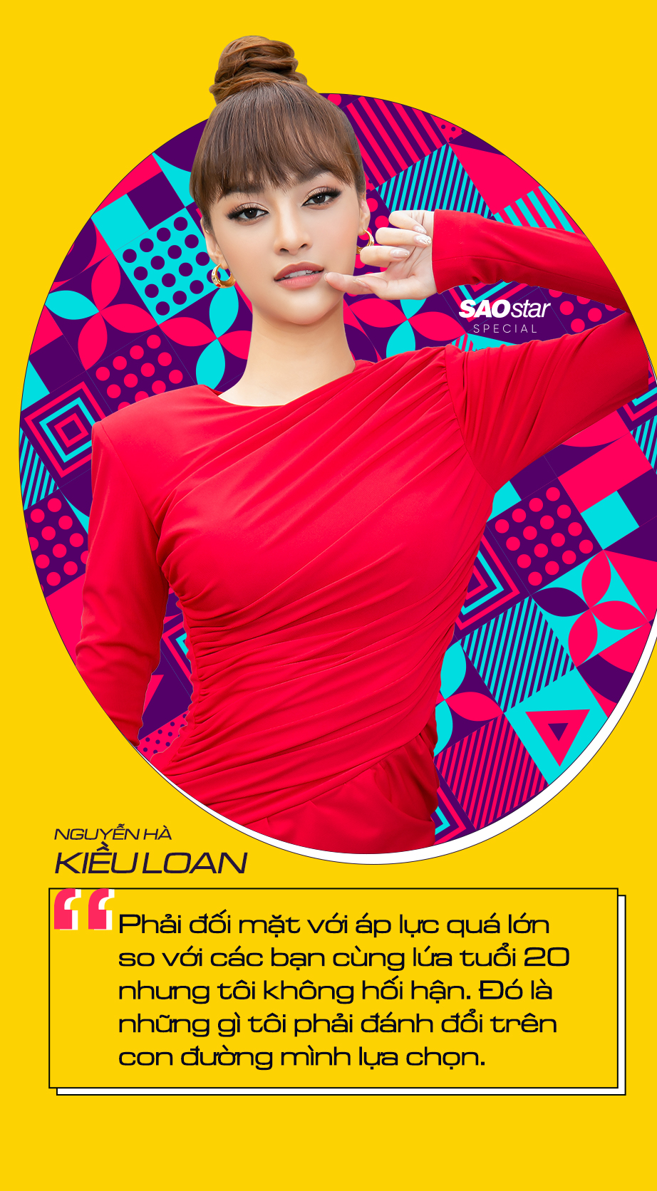 Á hậu Kiều Loan: 'Không điều gì có thể khiến tôi nản lòng khi đã tin tưởng vào con đường mình lựa chọn' Ảnh 8