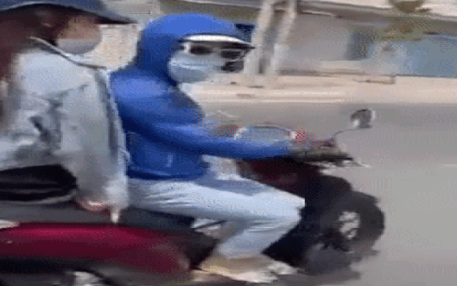 Clip: Vừa lái xe chở bạn vừa 'diễn xiếc' trên đường, nữ ninja khiến nhiều người ngán ngẩm Ảnh 2