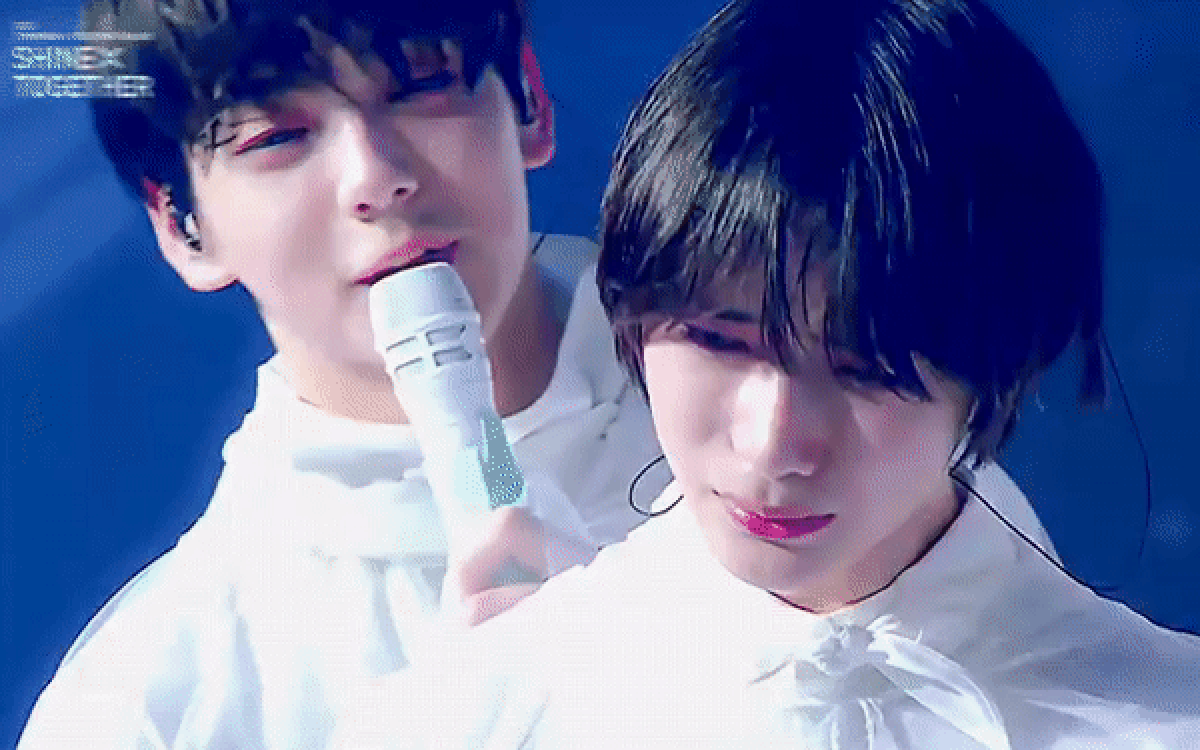 Beomgyu rơi nước mắt không ngừng vì lí do đặc biệt tại fan meeting TXT Ảnh 2