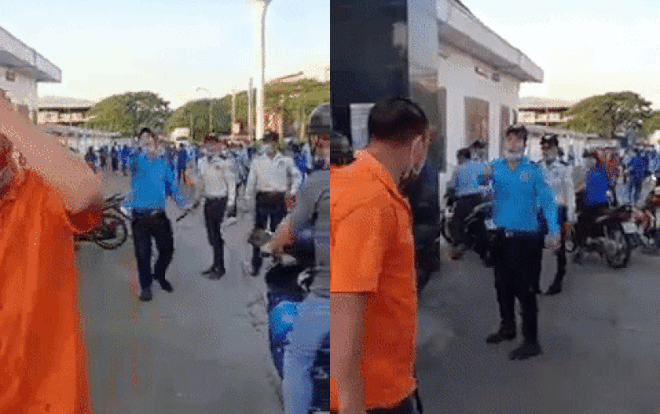 Không đeo thẻ ra vào công ty, nam công nhân bị nhóm bảo vệ cầm gậy đánh gây thương tích Ảnh 2